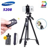 Gậy Tripod 3 Chân Yunteng 5208 Chính Hãng