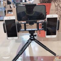 Gậy Tripod Live 3in1 kèm 3 kẹp điện thoại đa năng