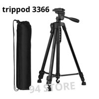 Gậy Trippod 3366 Gậy Chụp Ảnh,Giá Đỡ Điện Thoại 3 Chân Khung Nhôm Gậy Hỗ Trợ Quay Video Chụp Ảnh Livestream