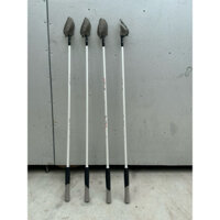 Gậy vẩy mồi carbon Hắc Bạch độ dài 100cm cao cấp ,Gậy vẩy mồi carbon - Chất liệu:  Carbon  - Màu sắc: Trắng đen