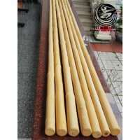 Gậy Võ Thuật - Thiếu Lâm - Đầu To Đầu Nhỏ - Gỗ Bạch Lạp