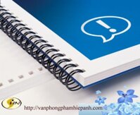 Gáy xoắn kẽm/lò xo sắt kép (150 tờ) - 19mm