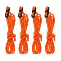 Gazechimp 4 Phản Quang Cắm Trại Dây Paracord Anh Chàng Cùng Với Điều Chỉnh Phụ Kiện Cho Lều Bạt Bạt Phủ Tán