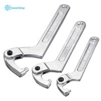 Gazechimp Móc Có Thể Điều Chỉnh Cờ Lê Lưỡi Liềm C Cờ Lê 19-51mm Đầu Tròn Dụng Cụ Cầm Tay