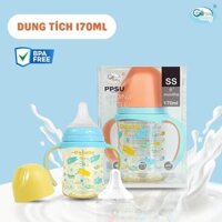 [Gb-Baby Chính Hãng] Bình sữa PPSU Gb-Baby Chính hãng tay cầm 170ml 250ml