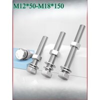 Gb7573 Guwanji 304 Thép không gỉ Lục Giác Bên Ngoài Vít Bộ Bu Lông Kết Hợp Vít Nối Dài Daquan
