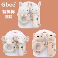 Gbee bông cầm tay cho trẻ sơ sinh đồ chơi thoải mái cho bé 0-3 tuổi đồ chơi trẻ em đồ chơi trẻ em lục lạc