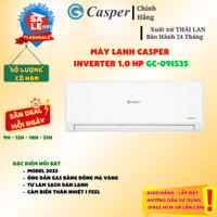 GC-09IS35 Máy lạnh Casper Inverter 1 HP GC-09IS35 Ống dẫn gas bằng Đồng, Cảm biến nhiệt độ iFeel