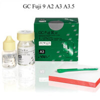 Gc Fuji 9 / 2 Xi măng A2 A3 Gic Răng Posterior Kính Nha Khoa Inomer Keo Xi măng Vương Miện Răng Chất Liệu Làm Đầy Răng Dính Vĩnh Viễn SIc Phục Hồi Dây Bột Xây Dựng Nha Khoa