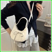 Gc4 Nơ Tối Giản Nhẹ Màu Trơn Phong Cách Thường Ngày Hiện Đại Túi Đi Lại Hàng Ngày Cho Nữ CG4