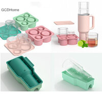 Gcdhome Khay Đá Cho Stanley Tumblers Khuôn Làm Đá Silicon Cho Cốc Nước Chống Dính Mùa Hè Khuôn Làm Đá Dễ Dàng Demoulding Đá Mềm Nóng