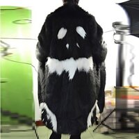 Gd GD GD Cùng Phong Cách Hợp Thời Trang Áo Khoác Nam Giả Lông Thú Áo Nam Quỷ Dài Lông Nam