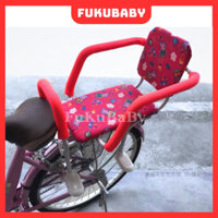 GD02-Ghế đôi ngồi sau xe đạp, xe đạp điện cho 2 bé