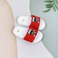GD317 - 26/35 Dép quai ngang đỏ Trắng