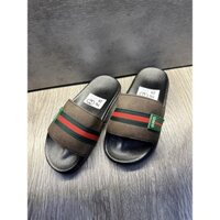 GD320 - 26/35 Dép quai ngang Gucci Nâu