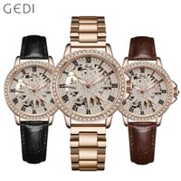 GEDI Đồng Hồ Cơ Nữ Dây Thép Thời Trang 52071