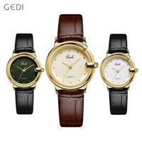 GEDI Đồng Hồ Nữ Đính Đá Sang Trọng Quý Phái 51141 Da