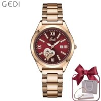 GEDI Đồng Hồ Quartz Chất Liệu Thép Không Gỉ Xi Mạ 51135