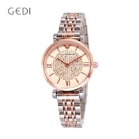GEDI Đồng Hồ Thời Trang Nữ Chất Liệu Thép 12014