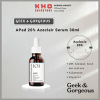 Geek&Gorgeous Tinh chất giảm thâm đều màu da APAD 30ml