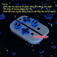 [GeekShare] Nút dán D-PAD & núm Gengar (Pokémon) Dạ Quang cho Joy-Con – Nintendo Switch OLED, V1,V2