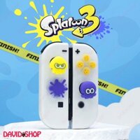 [GeekShare] Nút dán D-PAD & núm bọc analog Splatoon 3 cho Joy-Con – Nintendo Switch OLED, V1,V2