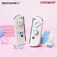 [GeekShare] Nút dán D-PAD & núm bọc analog Gaming Cat cho Joy-Con – Nintendo Switch OLED, V1,V2