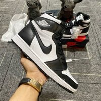 [GeekSneaker[ Giày Jordan 1 Black WHITE - Phiên Bản Cao Cấp GIẢM GIÁ 30%