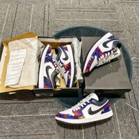 [GeekSneaker] Giày Jordan 1 Low Nothing But Net :
