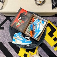 [GeekSneaker] Giày Jordan 1 UNC x Off White OW + Stock X :