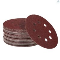 Geevorks Giấy nhám mịn 150mm 8 180 120 Giấy nhám quỹ đạo Sander 8 220 / 180 / 120 / 80 / 60 120 80 150 Mm 8 5.9 Inch Giấy nhám Sander 50 chiếc Đĩa 5.9 Flp Quỹ đạo nhanh và 8 5 9 Ebsrph