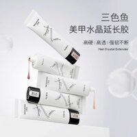 Gel Ba Màu Sơn Móng Tay Cá Làm Đẹp Pha Lê Keo Mở Rộng Độ Thấm Cao Không Đau Quang Trị Liệu Nhựa Nối Dài Nhanh Móng Tay Mũ Giáp Phim