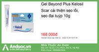 Gel Beyond Plus Kelosil Scar cải thiện sẹo lồi, sẹo đại tuýp 10g