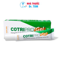 Gel bôi CotriPro làm dịu da, hỗ trợ giảm triệu chứng trĩ tuýp 25g
