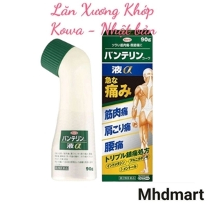 Gel bôi giảm đau nhức và viêm khớp Banterin Kowa Nhật Bản 90g