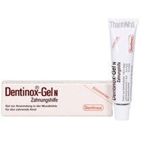 Gel bôi giảm đau răng lợi Dentinox (15g) cho bé khi mọc răng (Anh) - BM1