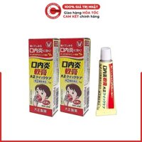 Gel bôi giảm nhiệt miệng Nhật TAISHO giảm đau và chóng lành nốt nhiệt miệng 5gr - 4987306019485