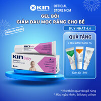 Gel Bôi Kin Baby Giảm Sưng Nướu, Tay Chân Miệng, Giảm Đau Khi Mọc Răng Cho Bé 30ml