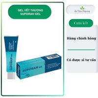 Gel bôi lành vết rách da, vết bỏng, vết loét, trầy xước, chấn thương SUPORAN Gel - Tuýp 25g