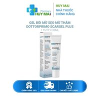 Gel bôi mờ sẹo mờ thâm DottorPrimo Scargel Plus Tuýp 20ml/10ml