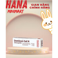 Gel bôi nướu lợi (10g) giảm đau nhức khi mọc răng cho bé từ 4 tháng tuổi Dentinox-Gel N Zahnungshilfe, Đức