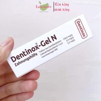 Gel bôi (nướu) lợi khi bé mọc răng Dentinox gel N 10gr Đức