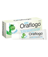 Gel bôi Oraflogo® Junior 0.3% điều trị sưng viêm, lở loét áp tơ, mụn rộp, nhiệt miệng cho trẻ em và thanh thiếu niên, tuýp 10ml