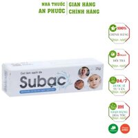 Gel bôi Subạc ⚡ CAM KẾT CHẤT LƯỢNG  ⚡ Làm sach, sát khuẩn, ngăn ngừa v.i.ê.m niêm mạc miệng