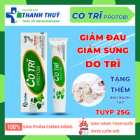 Gel Bôi Trĩ CO TRI PROTOBI, Giảm Đau Rát, Sưng Tấy Khi Bị Trĩ Nội, Trĩ Ngoại, Tuýp 25Gr