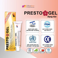 Gel bôi trĩ Presto Gel hỗ trợ các vấn đề về trĩ nội, trĩ ngoại, nứt kẽ hậu môn tuýp 25g