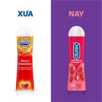 Gel bôi trơn Durex Gel Play Strawberry  - QuaTangMe Extaste - 100ml