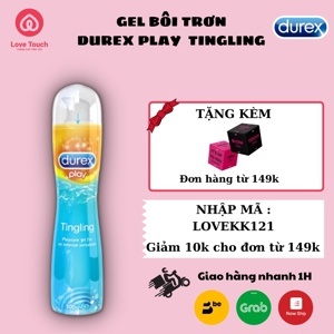 Gel bôi trơn Durex Play Tingling 100ml