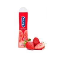 Gel bôi trơn Durex Play Strawberry 100ml - Hương dâu - 100 Hàng chính hãng