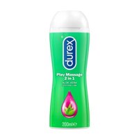 Gel bôi trơn Durex Play Massage 2in1 Aloe Vera